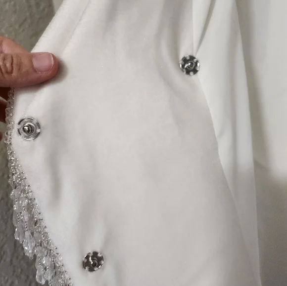 Patbo Velvet Beaded Blazer Dress - Picture 8 of 14